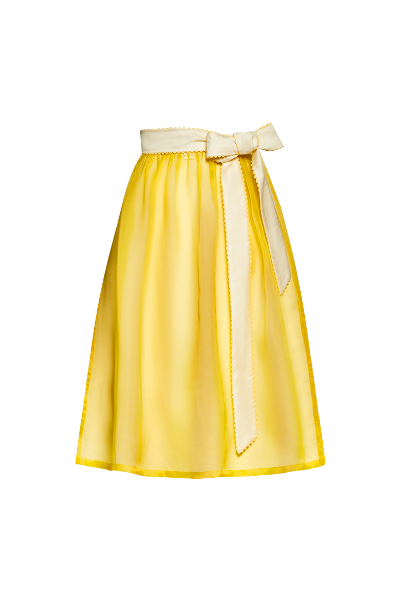 g-ssl-sch-rze-uni-gelb-70-cm-seidenorganza image 1