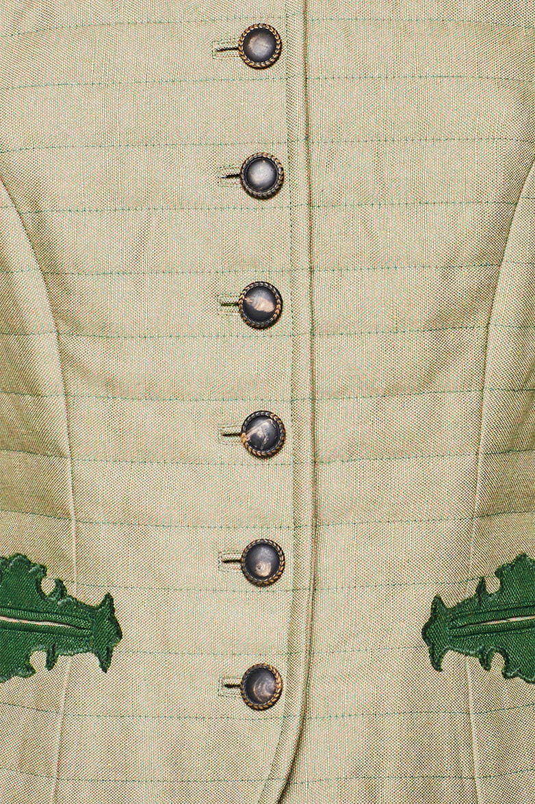 g-ssl-steppjacke-j-gerleinen-gr-n-seidenfutter-damen image 4