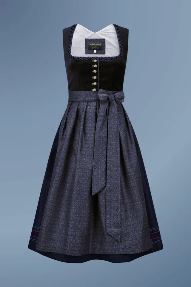 alpenherz-dirndl-mia-dunkelblau-samt-dirndl-breuninger-kooperation image 1