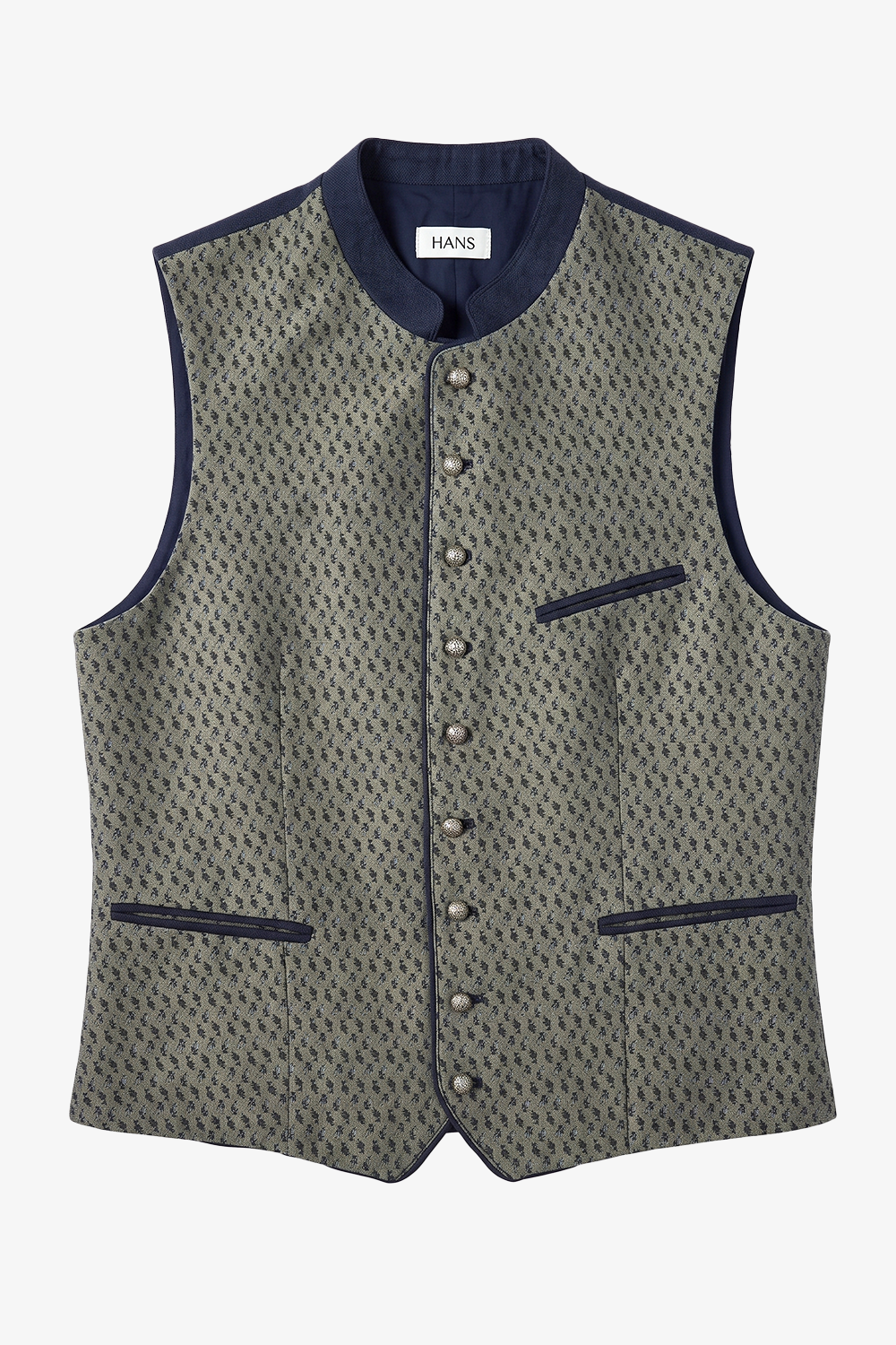 felicitas-herren-weste-wolfi-jacquard-weste-mit-stehkragen image 1
