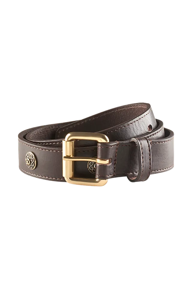 g-ssl-g-rtel-aus-rindsleder-braun-mit-ziernieten image 1