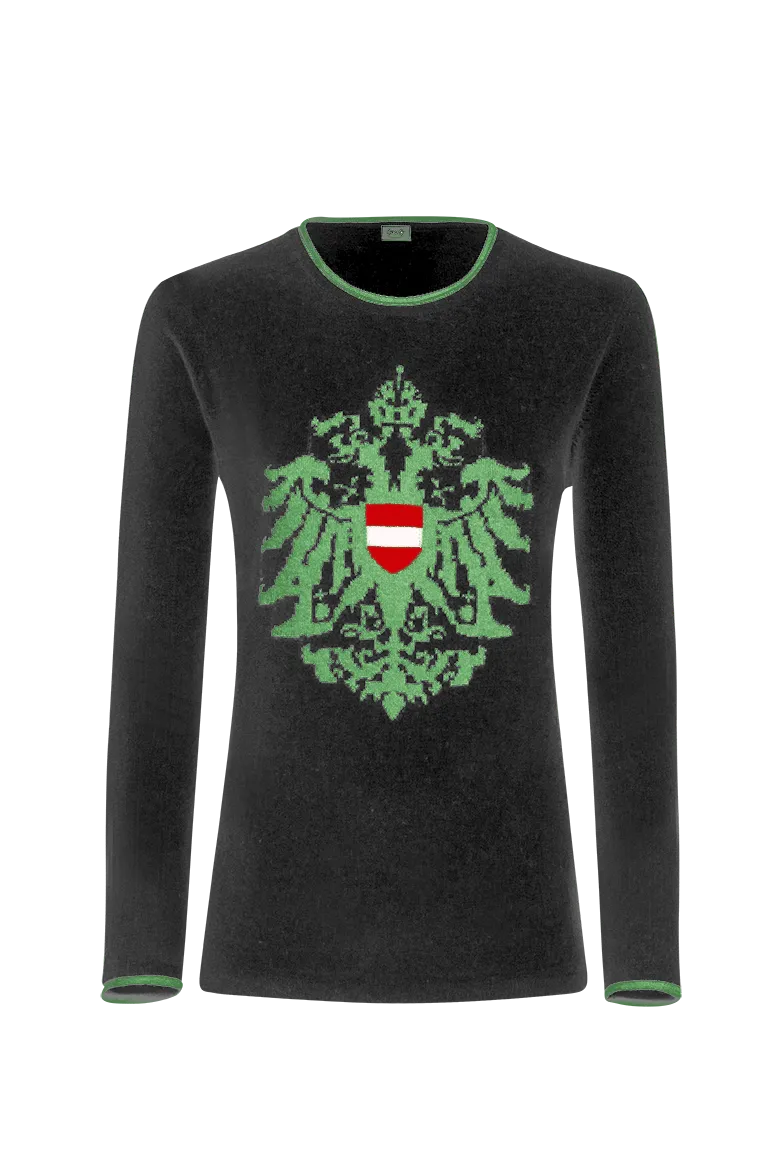 g-ssl-schlittenfahrt-doppeladler-pullover-schurwolle-damen image 1