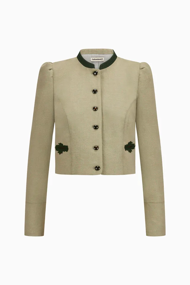 gottseidank-damenmiederjacke-flora-mit-besticktem-stehkragen image 1