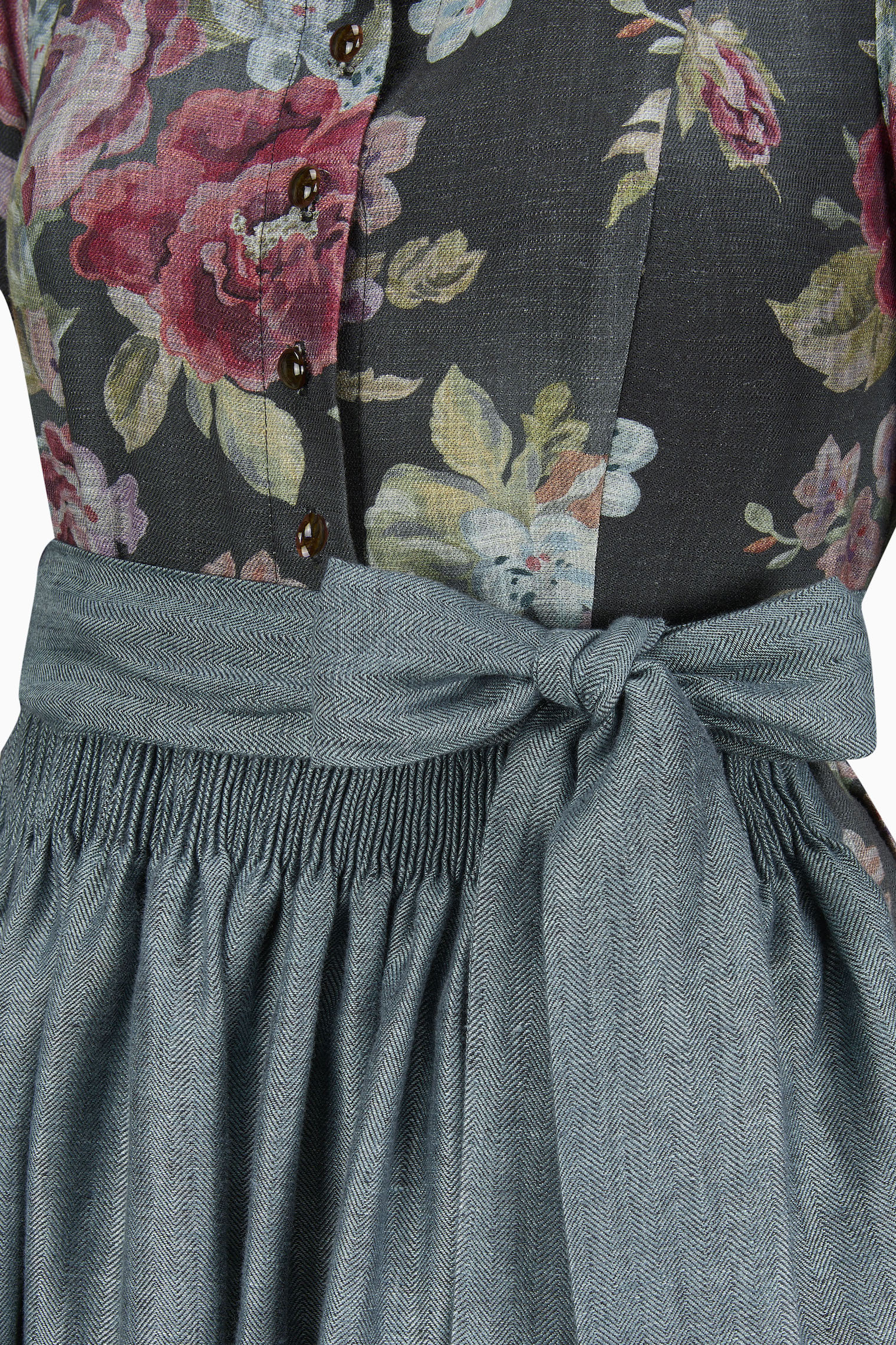 gottseidank-damenkleid-rahel-mit-sch-rze-hochgeschlossenes-kleid-mit-kontrastkra image 2