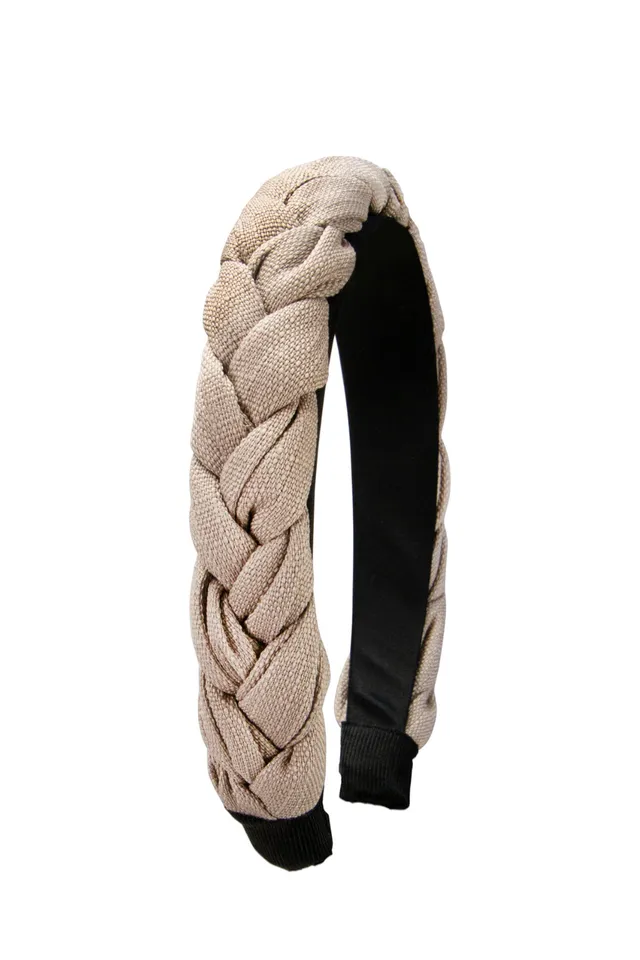 alpenherz-haarreif-leinenoptik-beige-damen-accessoire image 1