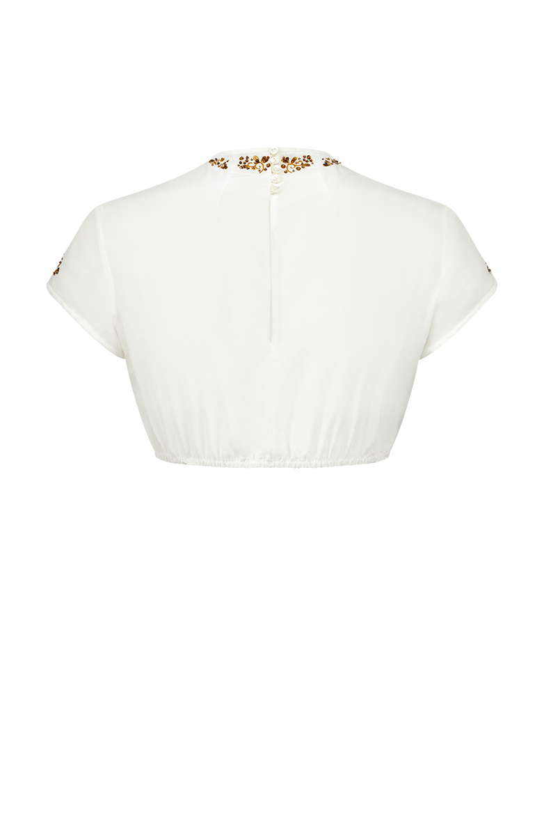 g-ssl-goldbluse-dirndlbluse-kurzarm-mit-perlen-pailletten image 2