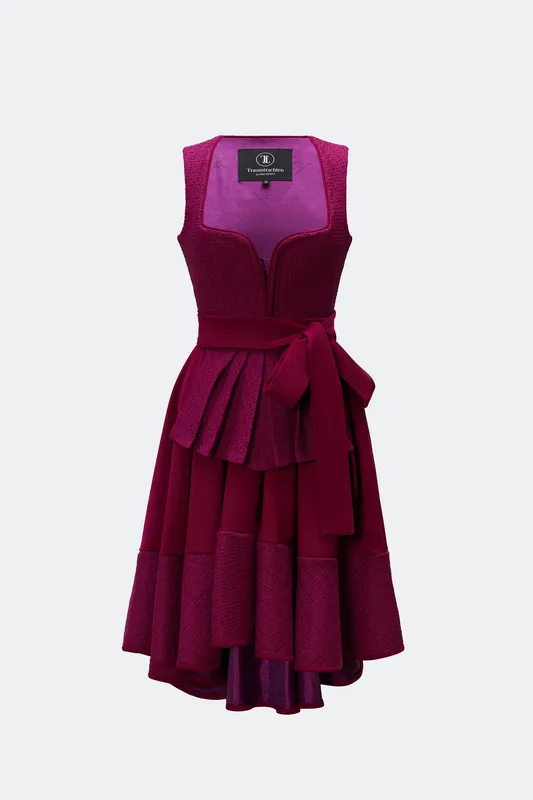 traumtrachten-designerdirndl-almuth-mit-tweedmieder-in-lila image 1