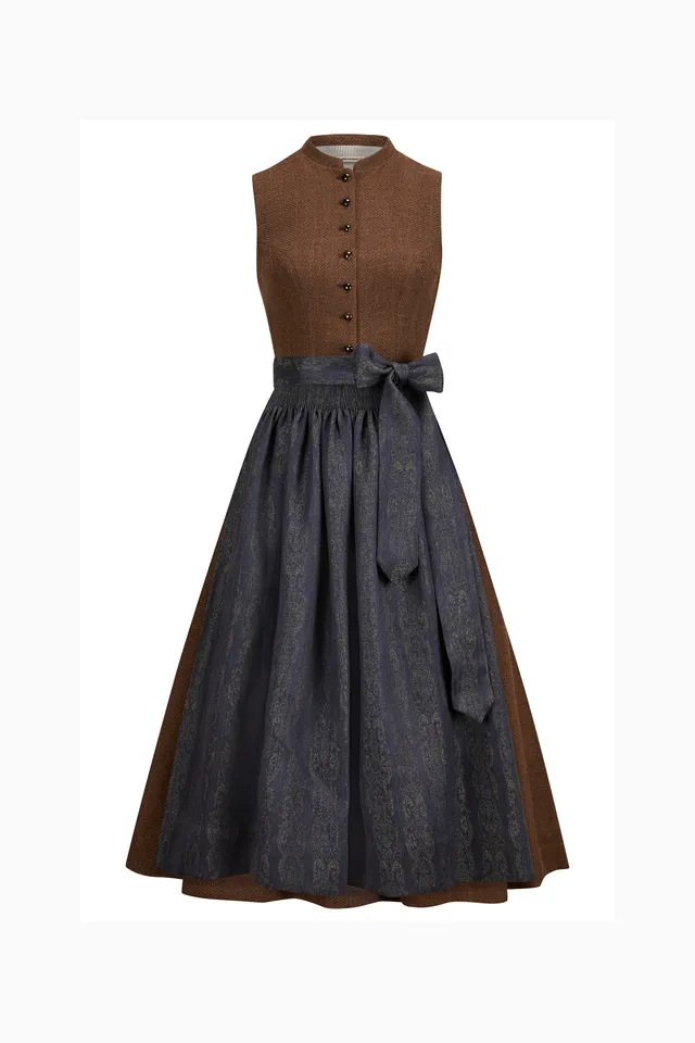 gottseidank-dirndl-magda-hochgeschlossen-mit-stehkragen image 1