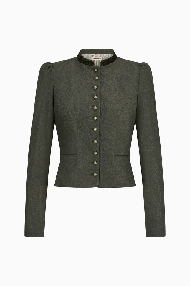 gottseidank-damenmiederjacke-belinda-mit-stehkragen-puffarm image 1