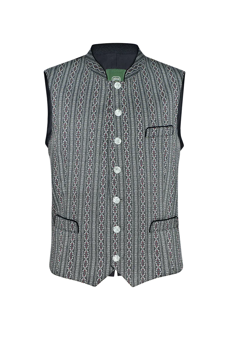 g-ssl-gilet-bedeutungsvoll-woll-jacquard-f-r-herren-grau-schwarz image 1