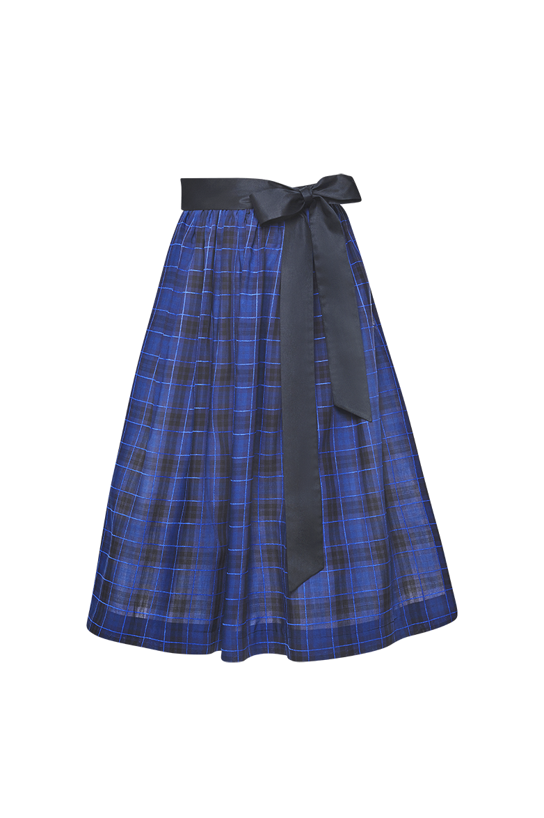 g-ssl-dirndl-sch-rze-karo-blau-70-cm-damen image 1