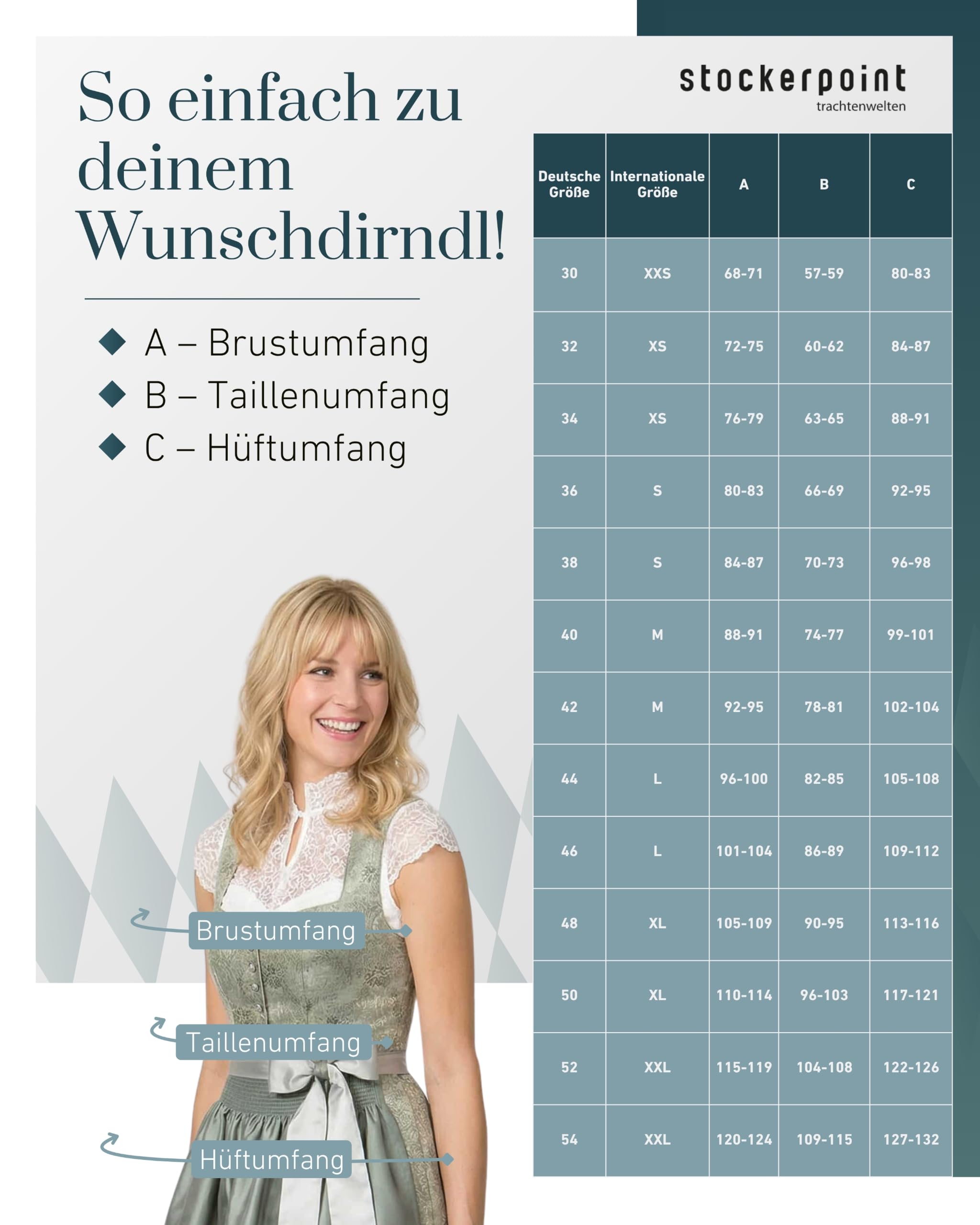 stockerpoint-dirndl-sandrine-herzausschnitt-dirndl-mit-altsilber-schlie-e image 5