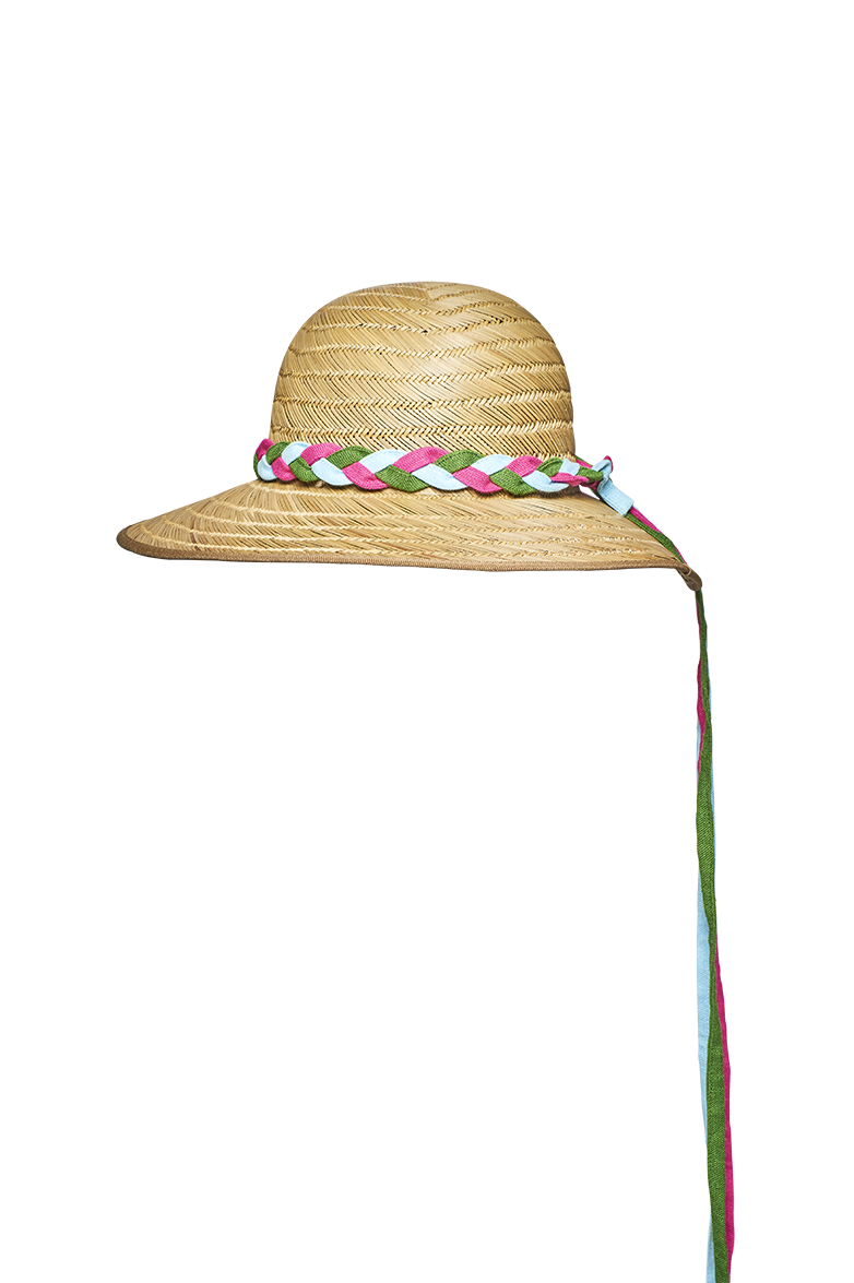 g-ssl-individueller-kopfschmuck-sommerhut-aus-stroh-mit-leinenb-ndern image 3