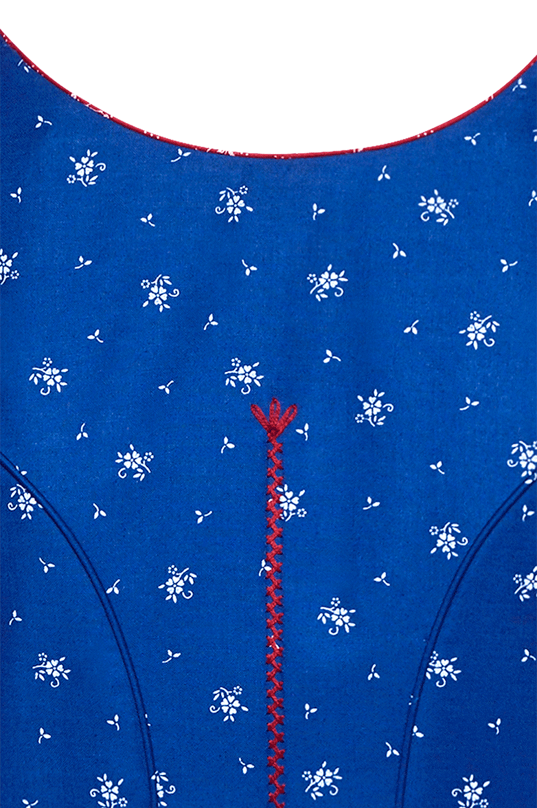 g-ssl-dirndl-baumwolle-tupfen-blumenranken-80er-l-nge image 6