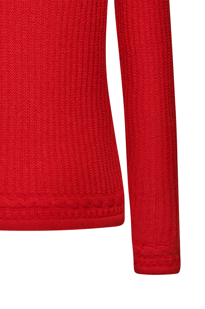 g-ssl-strickjacke-links-links-mal-anders-damen-aus-schurwolle-rot image 6