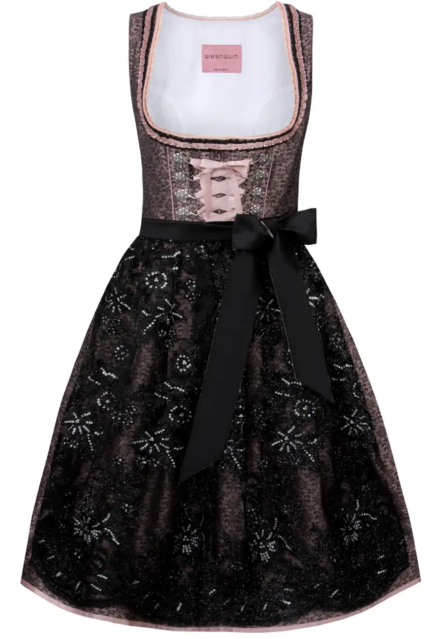 stockerpoint-dirndl-finja-midi-altrosa-mit-sch-rze image 1