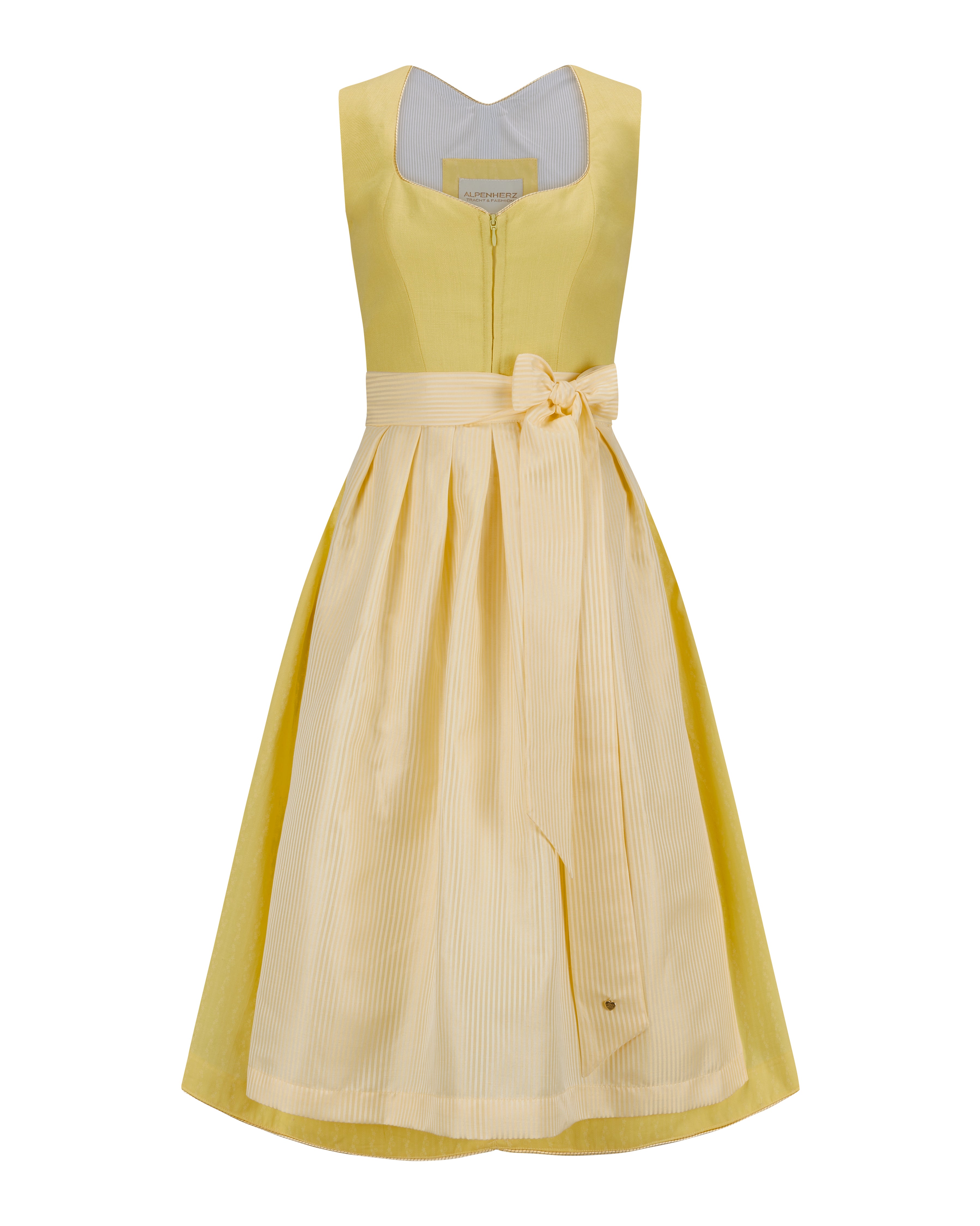 alpenherz-dirndl-marie-fl-gelarm-dirndl-leinen-zitronengelb image 2