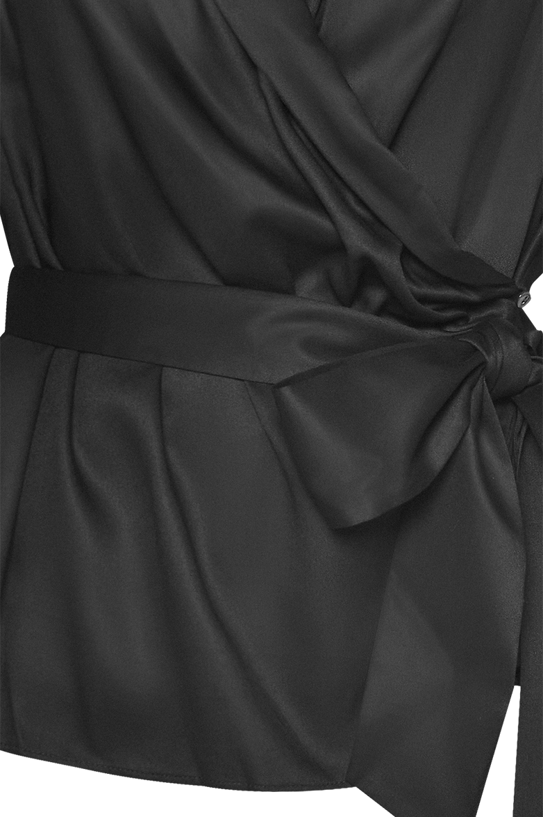 g-ssl-wickelbluse-damen-viskose-grau-schwarz-bindeband image 4