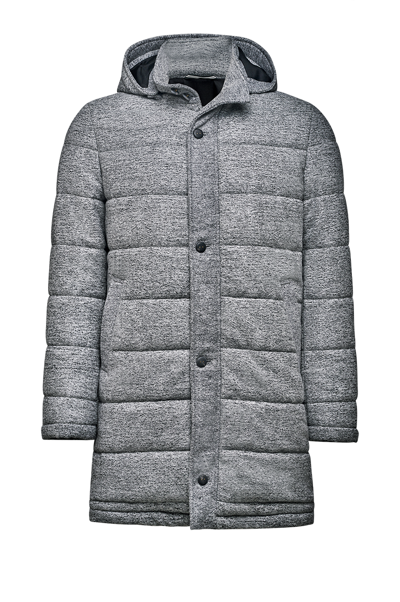 g-ssl-schladminger-steppmantel-herren-grau-schwarz-mit-kapuze image 1