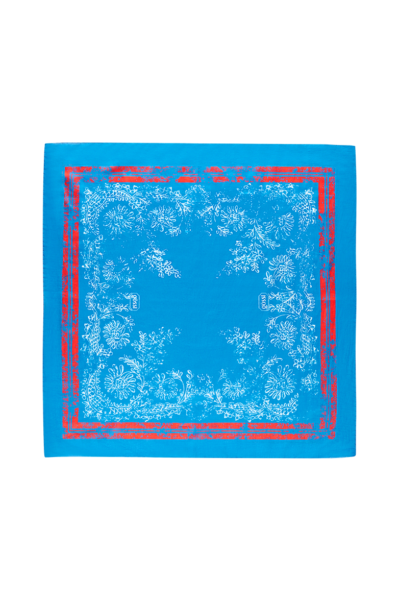g-ssl-bandana-tuch-baumwolle-blau-mit-lampassen-bord-re-damen image 4