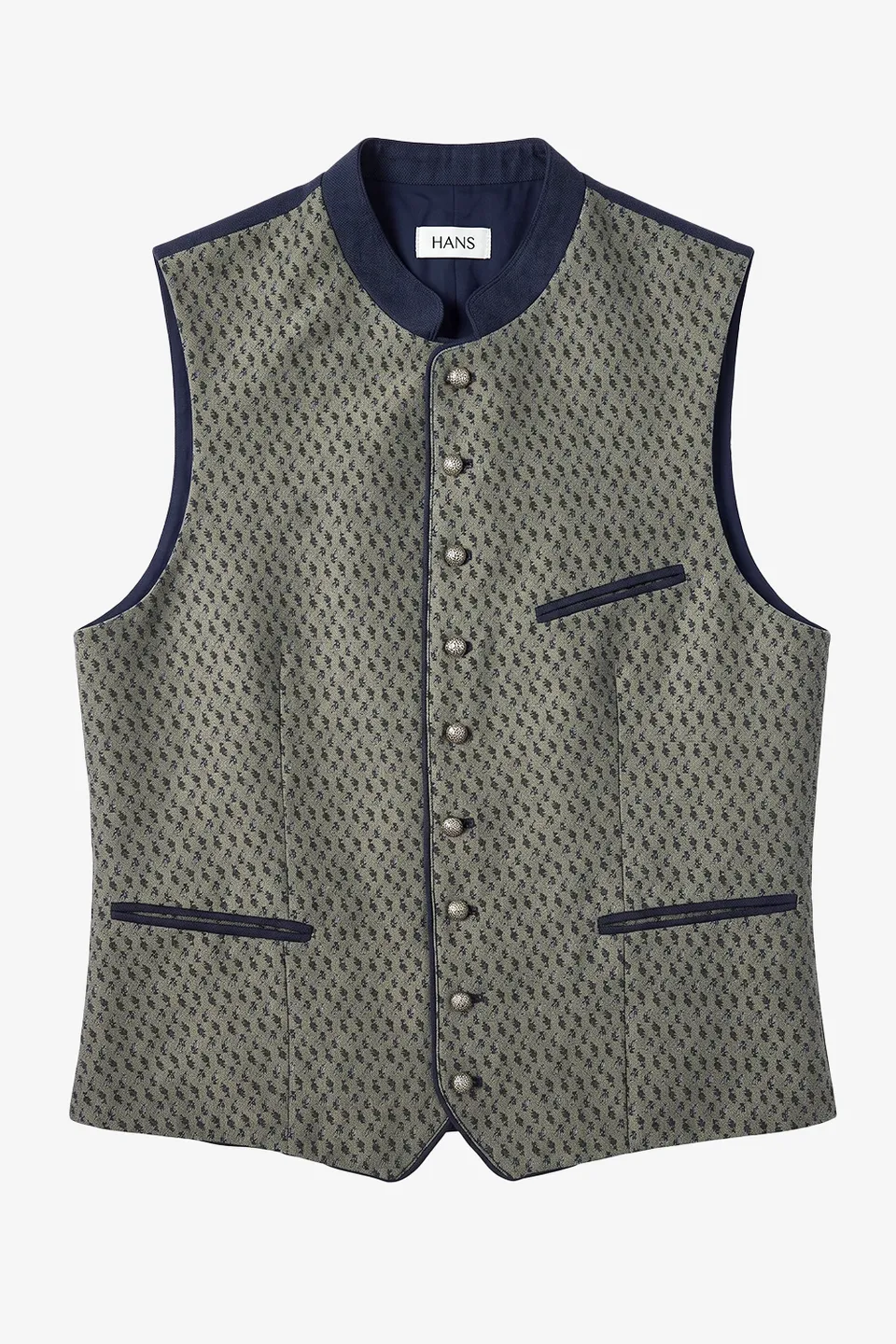 felicitas-herren-weste-wolfi-jacquard-weste-mit-stehkragen image 1