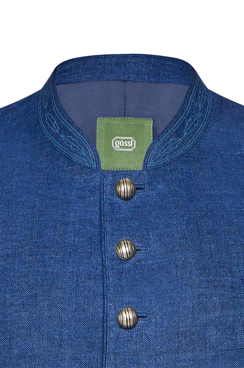 g-ssl-ausseer-gilet-fischgrat-herren-trachtengilet-leinen image 3