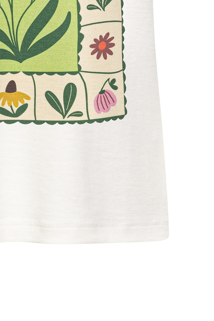 felicitas-tilla-damen-t-shirt-mit-puff-rmeln-und-blumenprint image 4