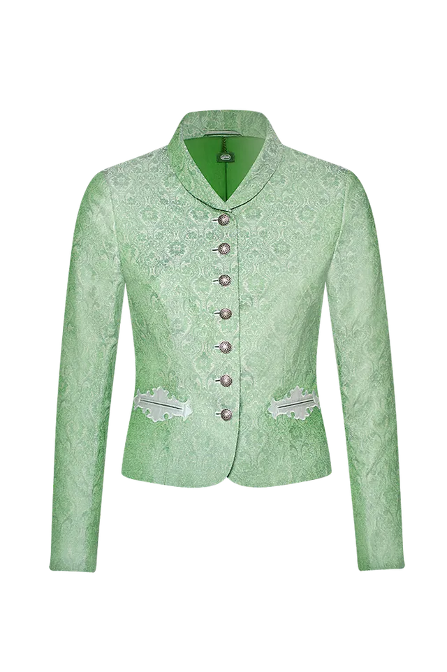 g-ssl-seide-leinen-jacquard-jacke-damen-jacke-gr-n image 1