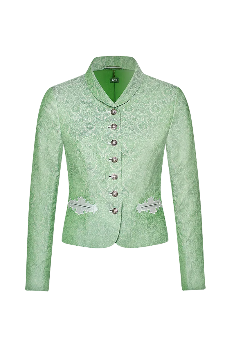 g-ssl-seide-leinen-jacquard-jacke-damen-jacke-gr-n image 1