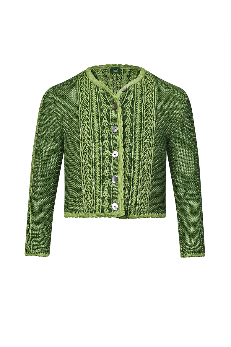 g-ssl-zopf-strick-kinder-jacke-aus-schurwolle-gr-n image 1