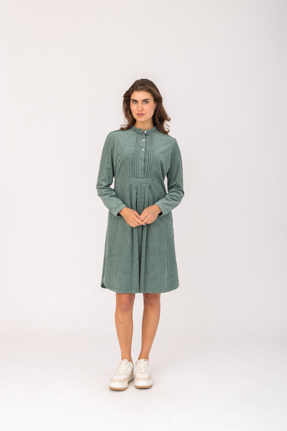 felicitas-kleo-damen-kleid-aus-baumwollcord-2 image 1