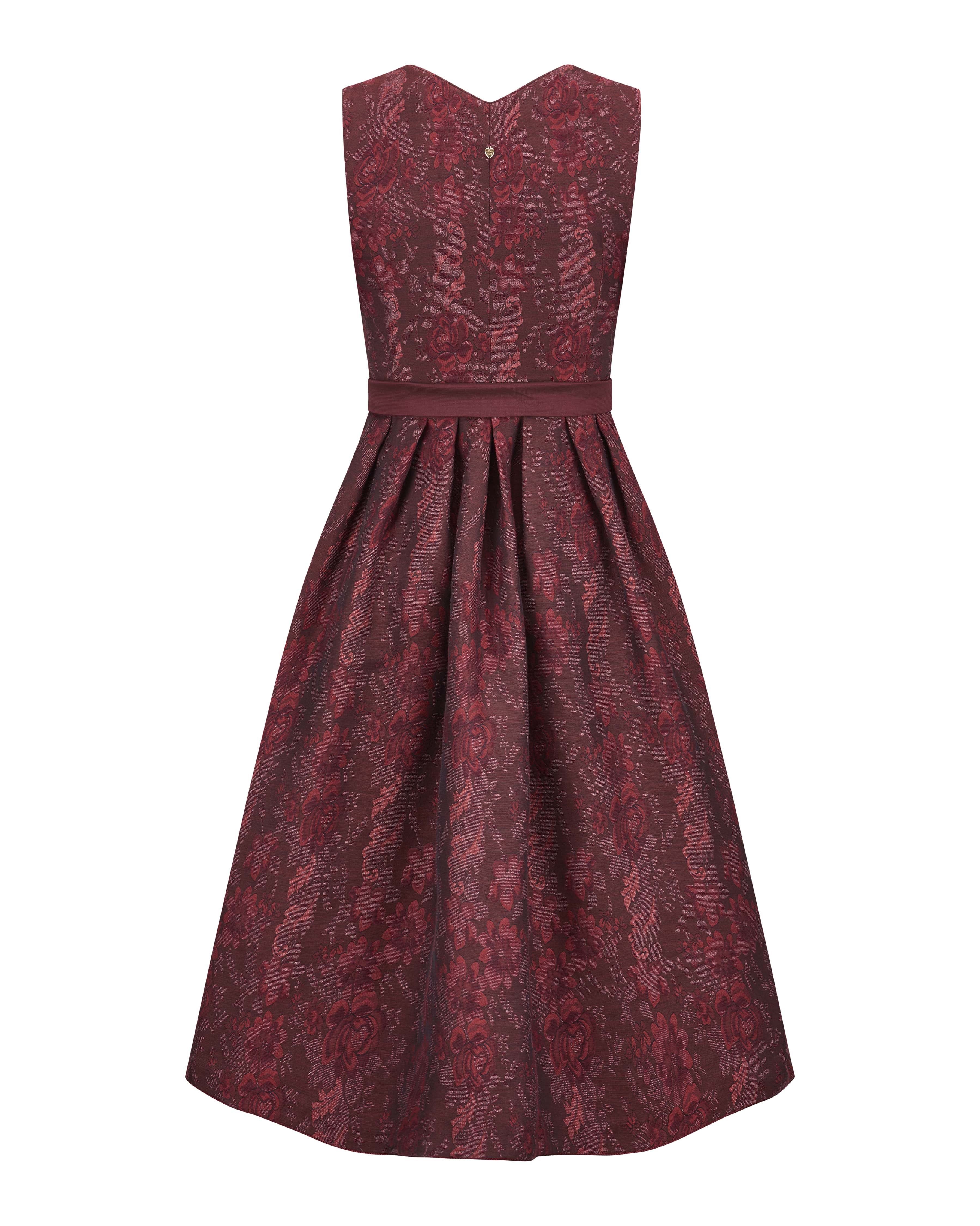 alpenherz-dirndl-barbara-rot-jacquard-dirndl-mit-herzmieder image 3