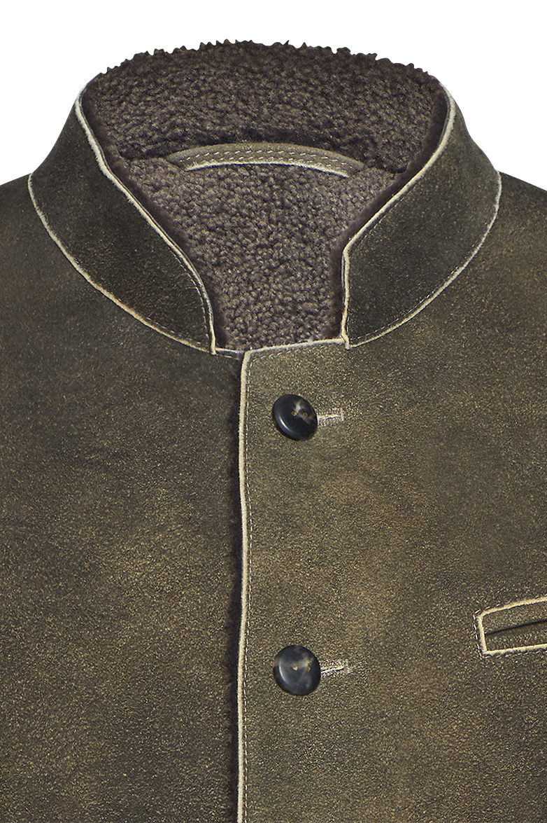 g-ssl-hirschlederjacke-herren-mit-lammfellfutter image 3