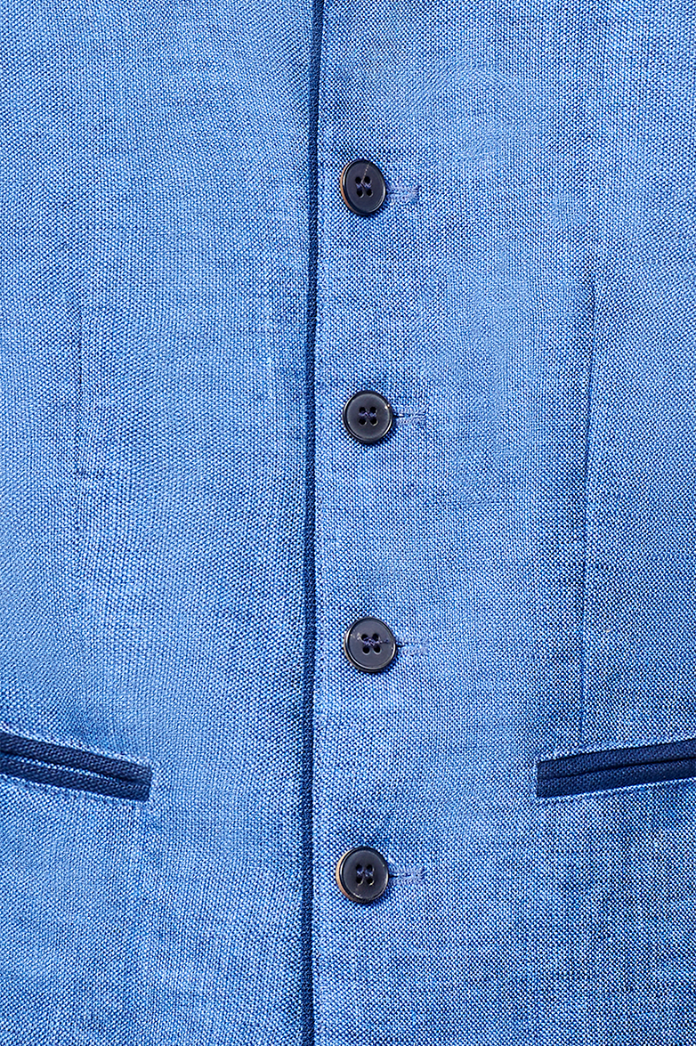 g-ssl-kleiner-zwilling-kinder-stehkragenjacke-leinen-hanf-blau image 4