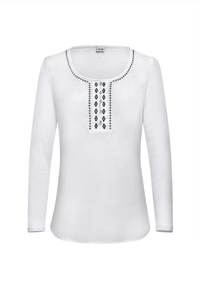 g-ssl-kreuzstich-shirt-wei-damen-elasthan image 1