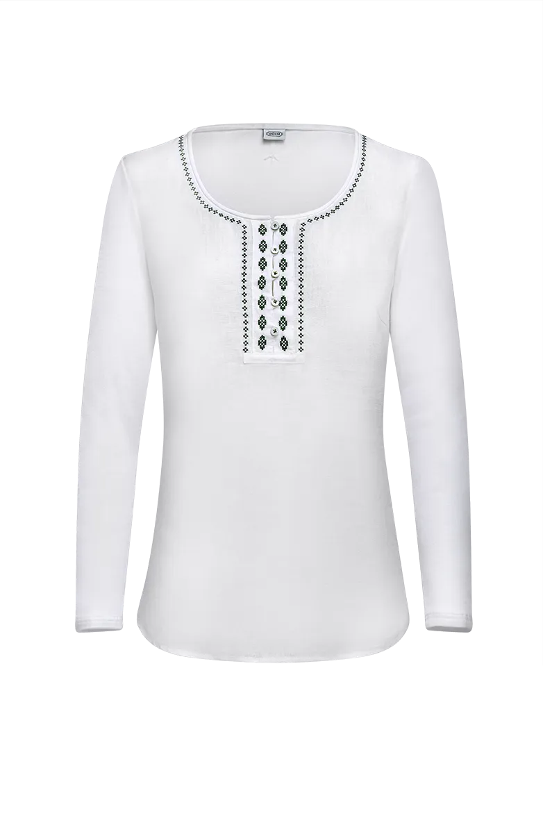 g-ssl-kreuzstich-shirt-wei-damen-elasthan image 1
