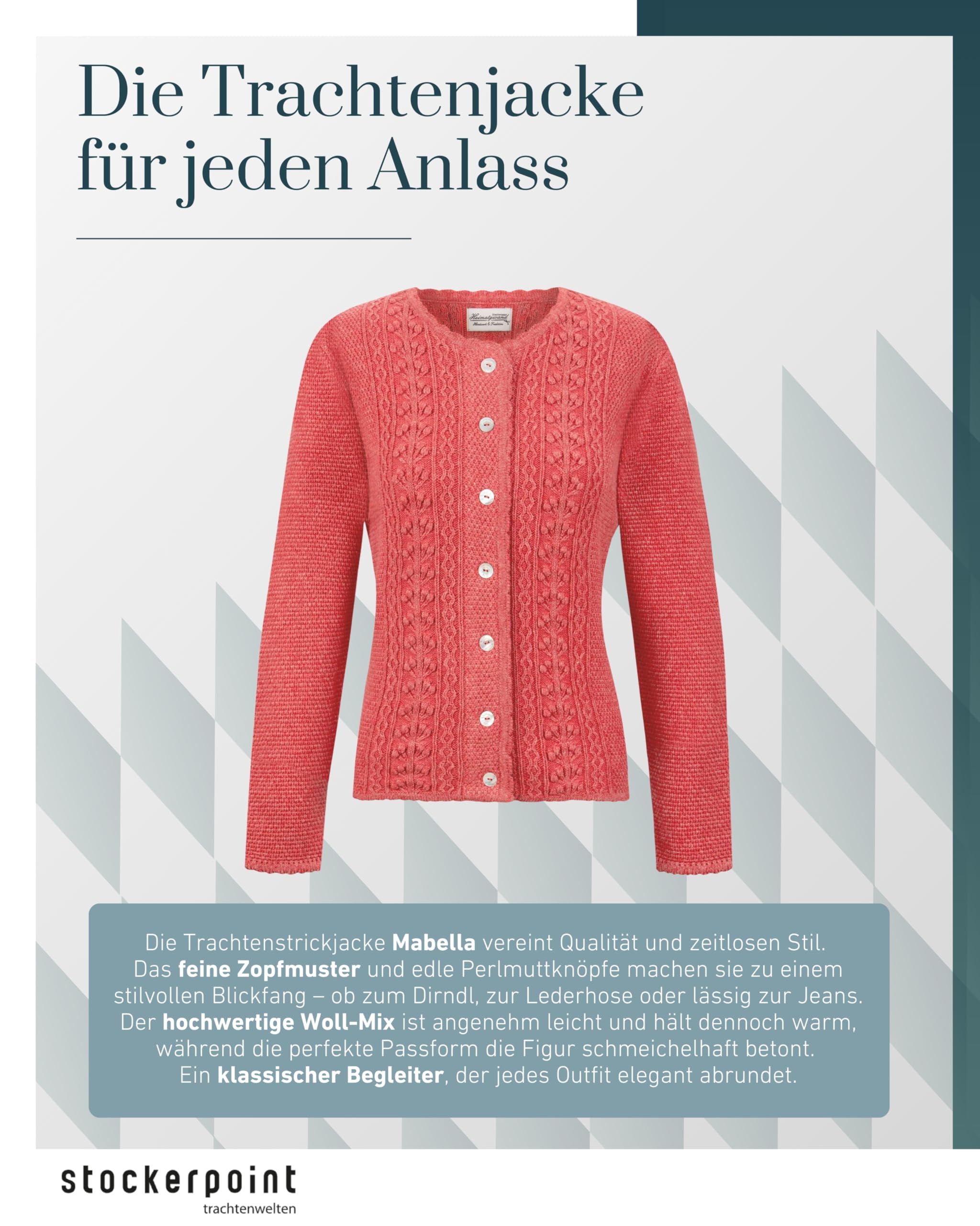 stockerpoint-mabella-damen-trachtenjacke-strickjacke image 5