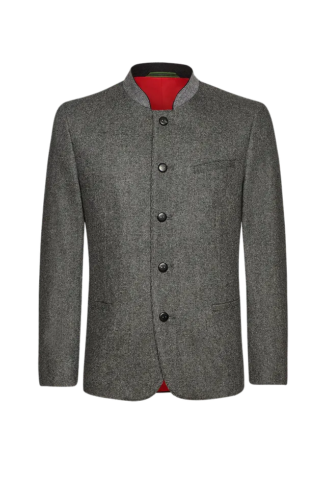 g-ssl-das-beste-aus-zwei-welten-stehkragen-jacke-grau-schwarz image 1