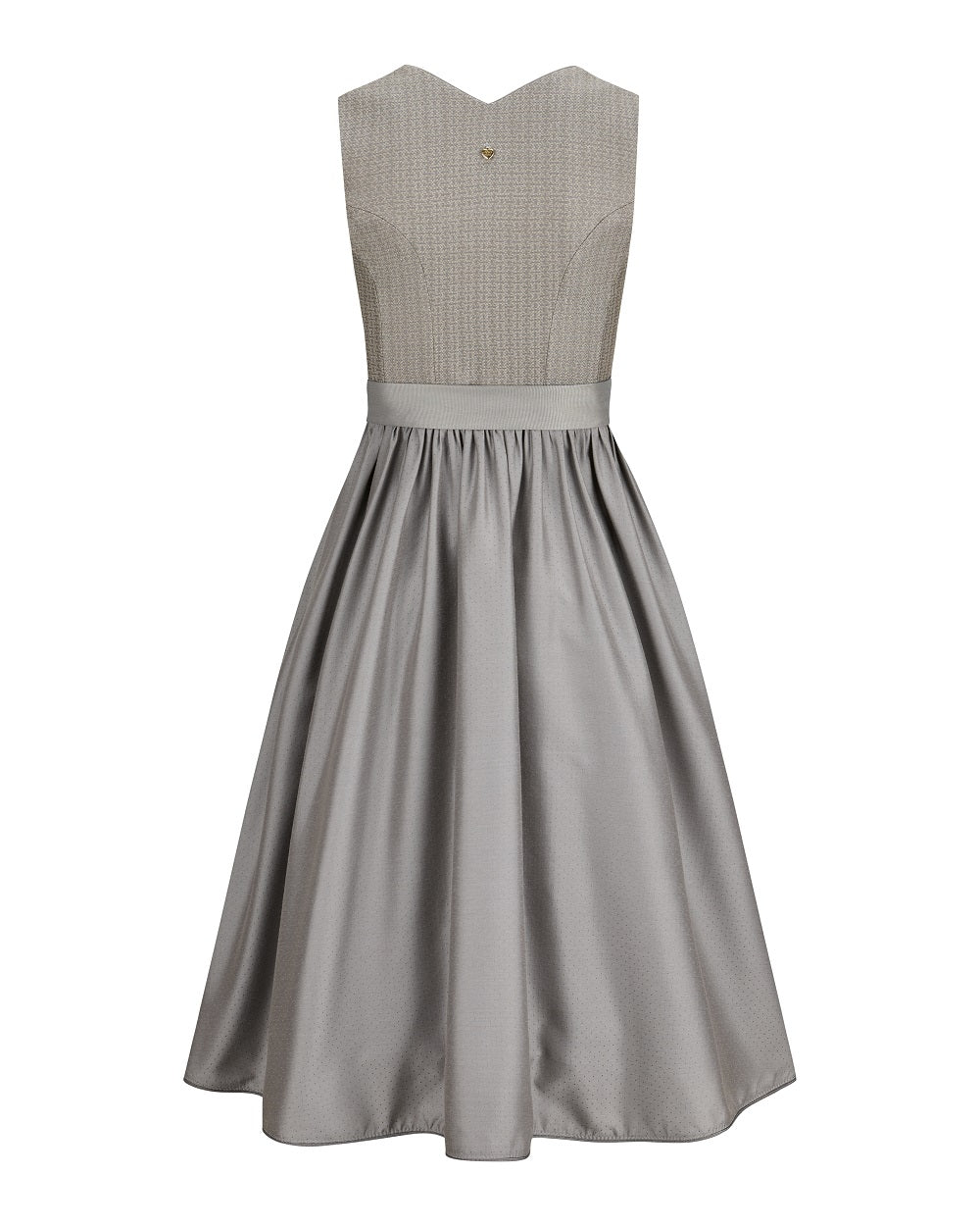 alpenherz-dirndl-greta-taupe-mit-knopf-jacquard-hochzeitsdirndl image 2