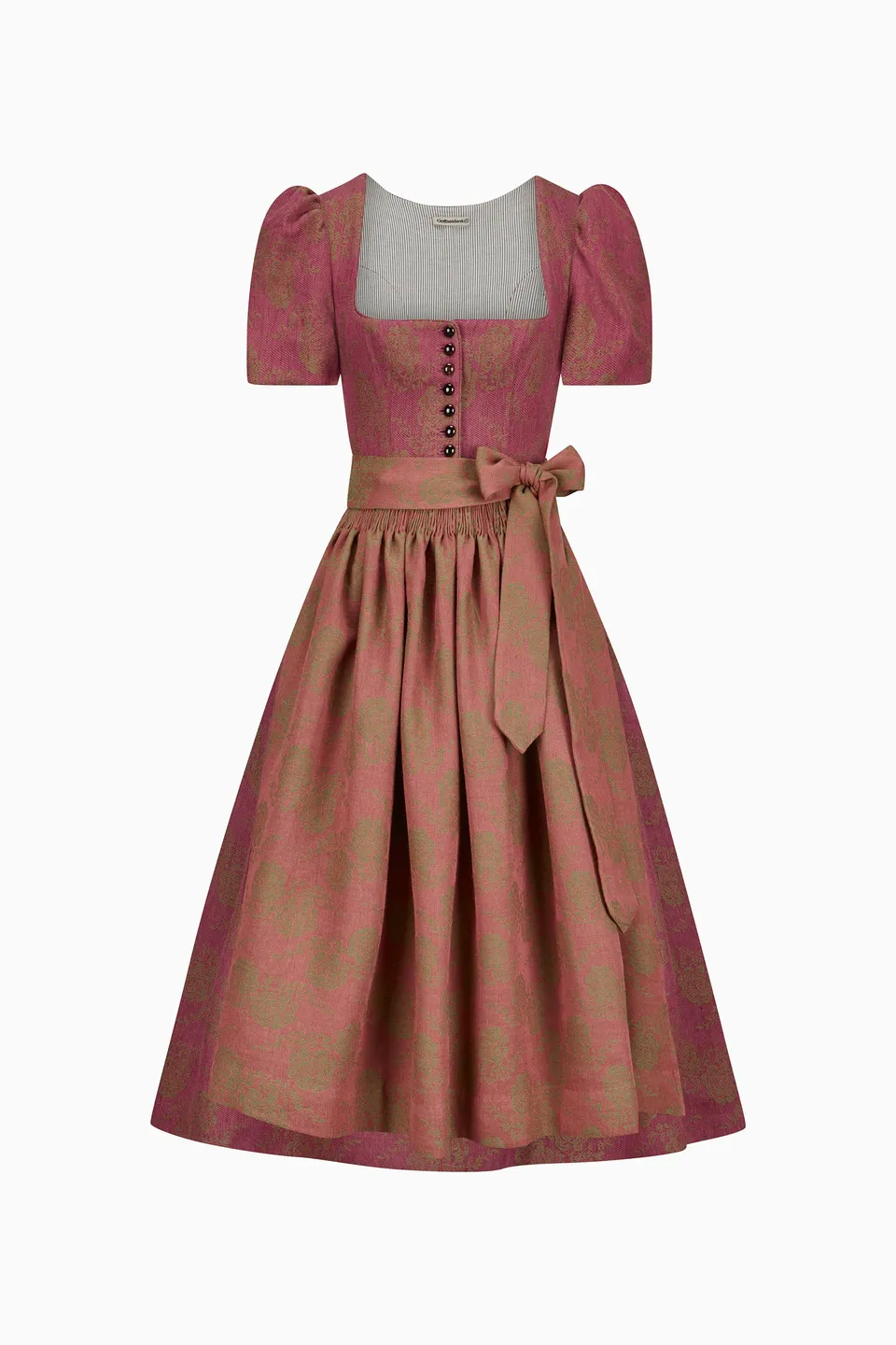 gottseidank-dirndl-laura-dirndl-mit-geradem-ausschnitt-und-kurzem-ballon-rmel image 1