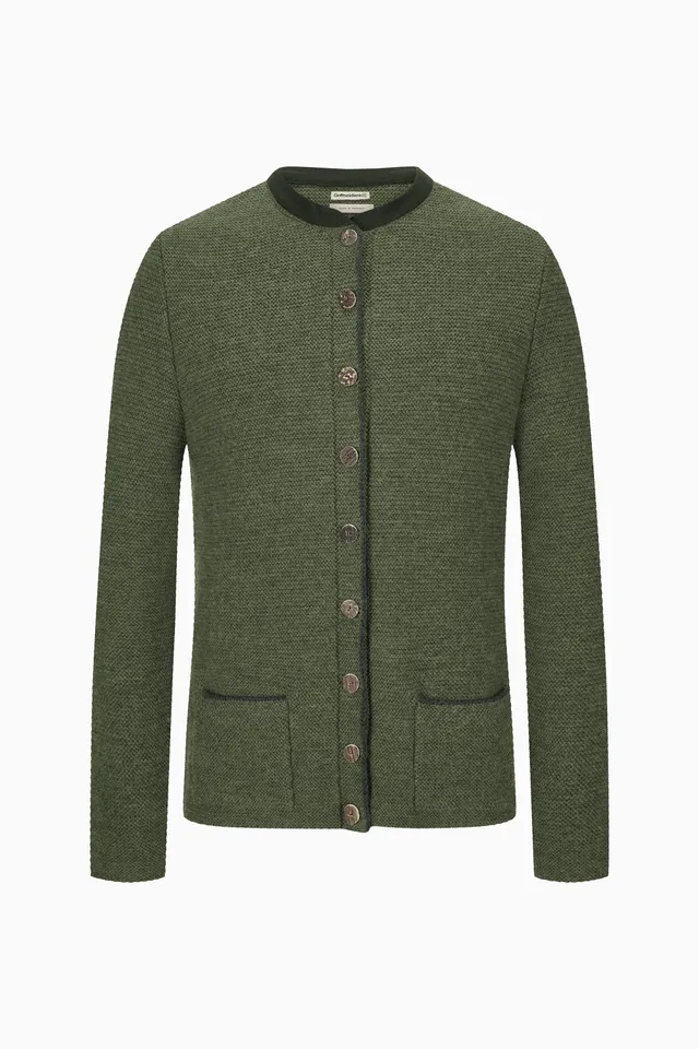 gottseidank-strickjacke-michi-trachten-strickjacke-mit-stehkragen image 1