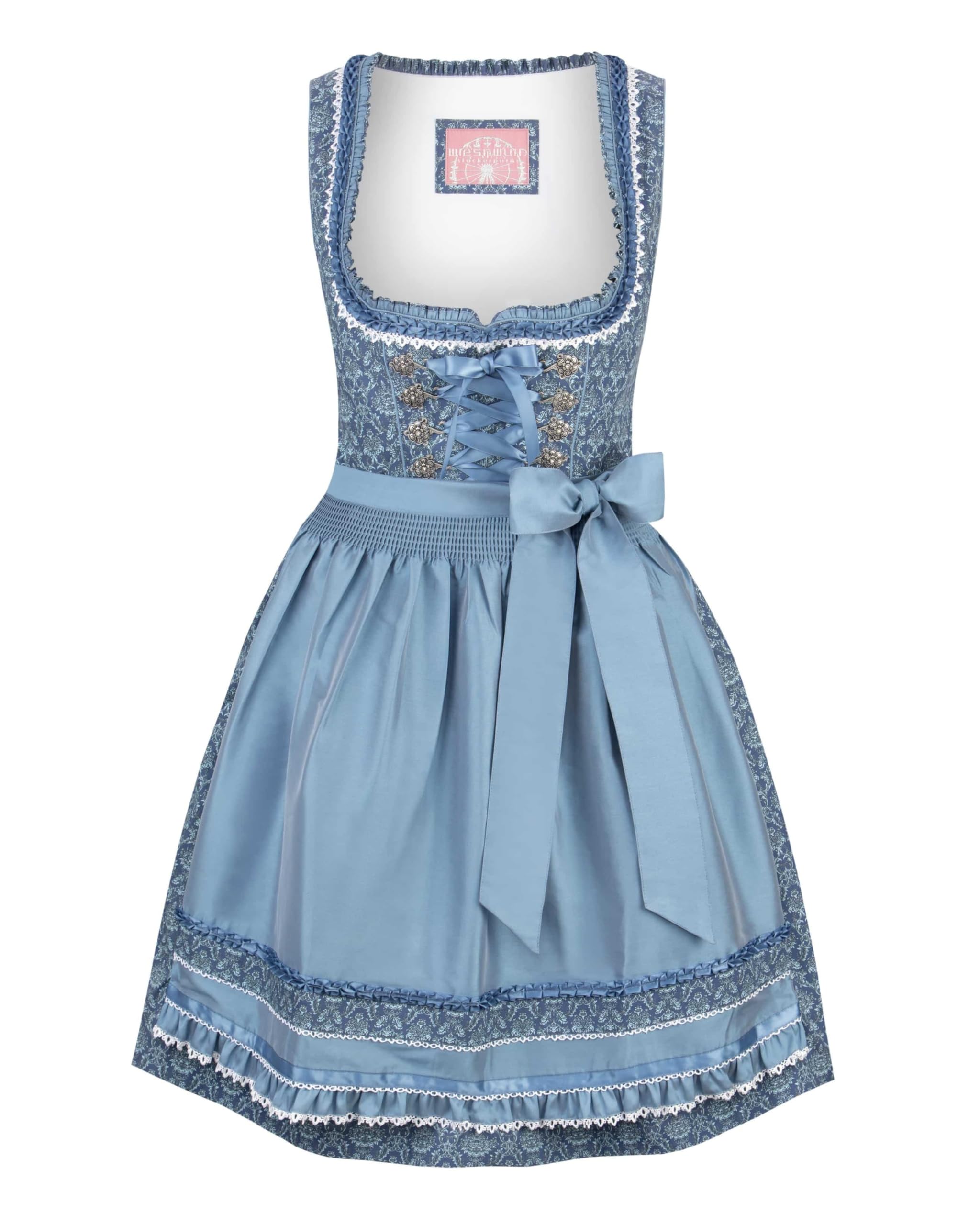 stockerpoint-ruby-mini-dirndl-floral-mit-strass-miederhaken image 8