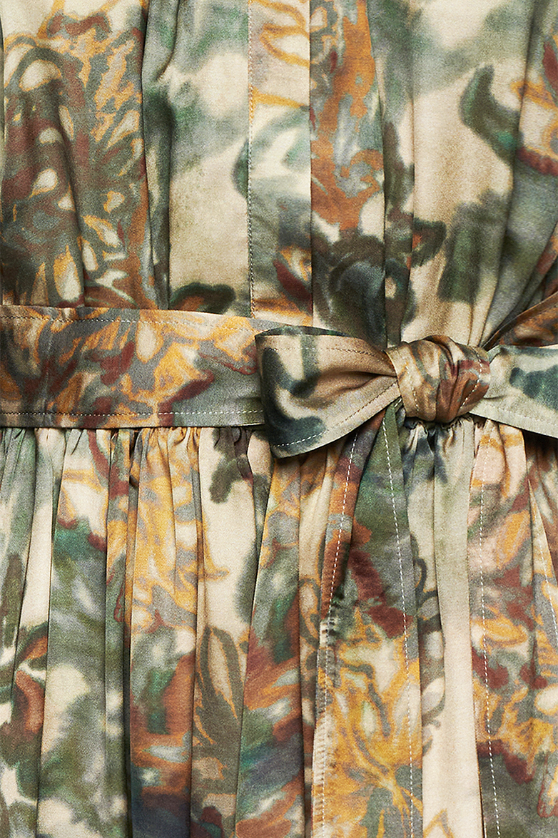 g-ssl-luftiges-jagdkleid-damen-viskose-kleid-gr-n-mit-jagdprint image 4