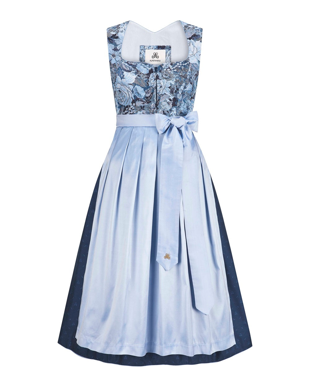 alpenherz-dirndl-belle-hellblau-mit-bl-tendesign image 3