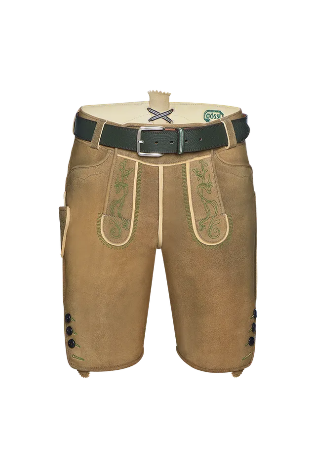 g-ssl-salzburger-lederhose-aus-rothirschleder-in-eiche image 1