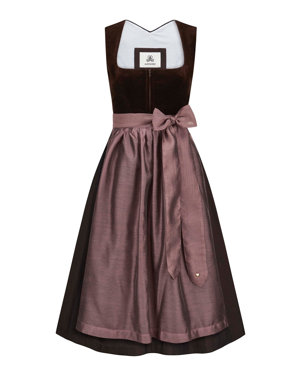 alpenherz-dirndl-clara-mit-2-sch-rzen image 3