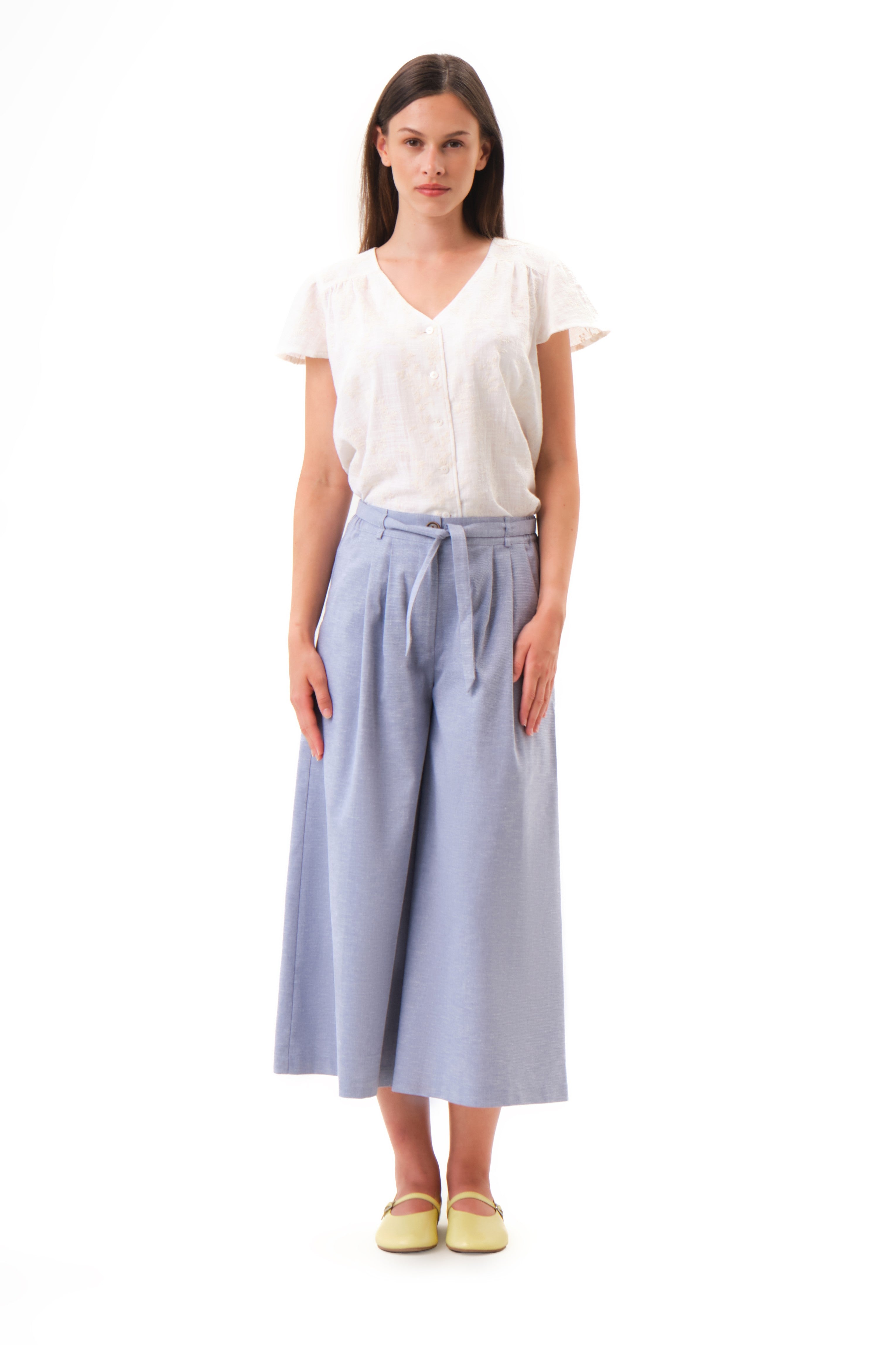 felicitas-damen-bluse-bina-bio-baumwolle-lochstick-fl-gel-rmel image 3