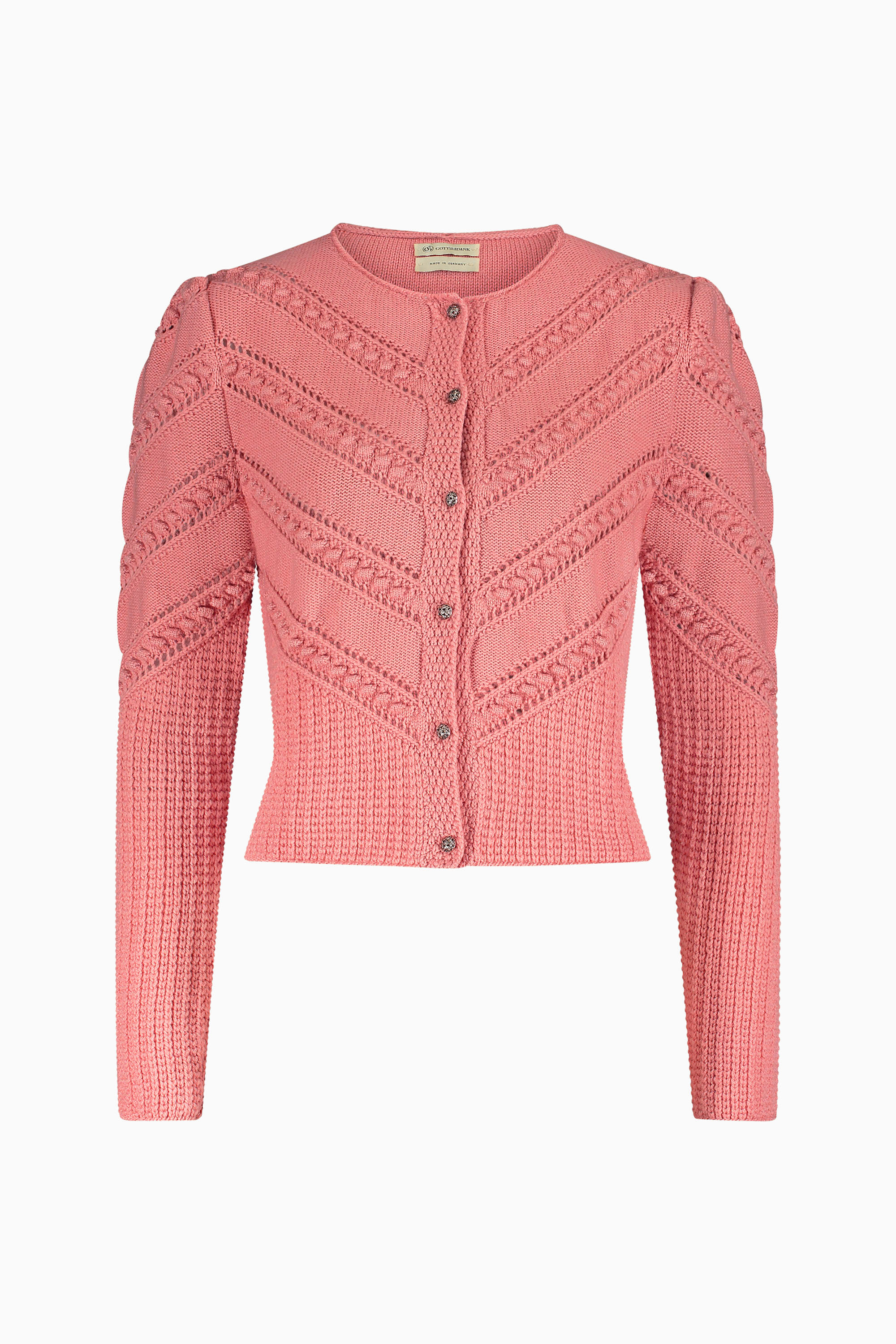 gottseidank-ophelia-damenstrickjacke-kastenform-zopfmuster image 1