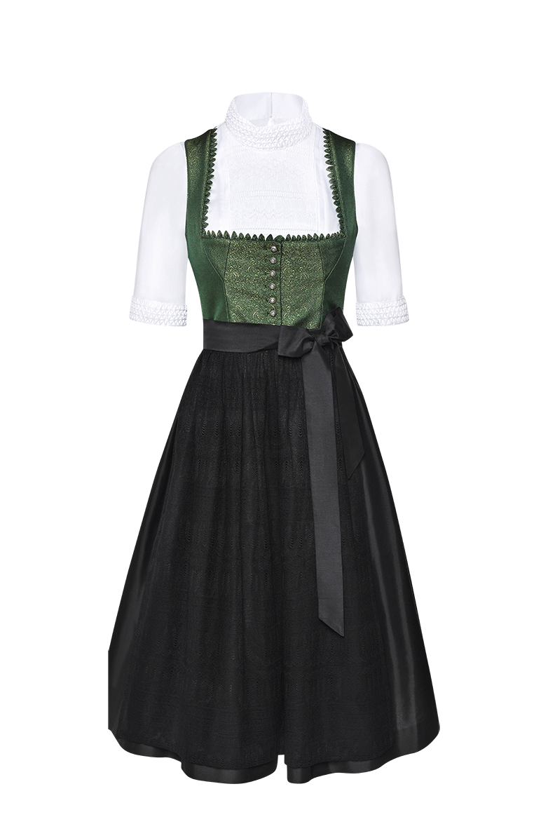 g-ssl-edle-freude-aus-seide-damen-dirndl-grau-schwarz-70-cm image 2