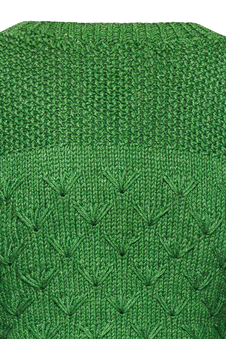 g-ssl-handstrickjacke-damen-gr-n-tailliert image 4